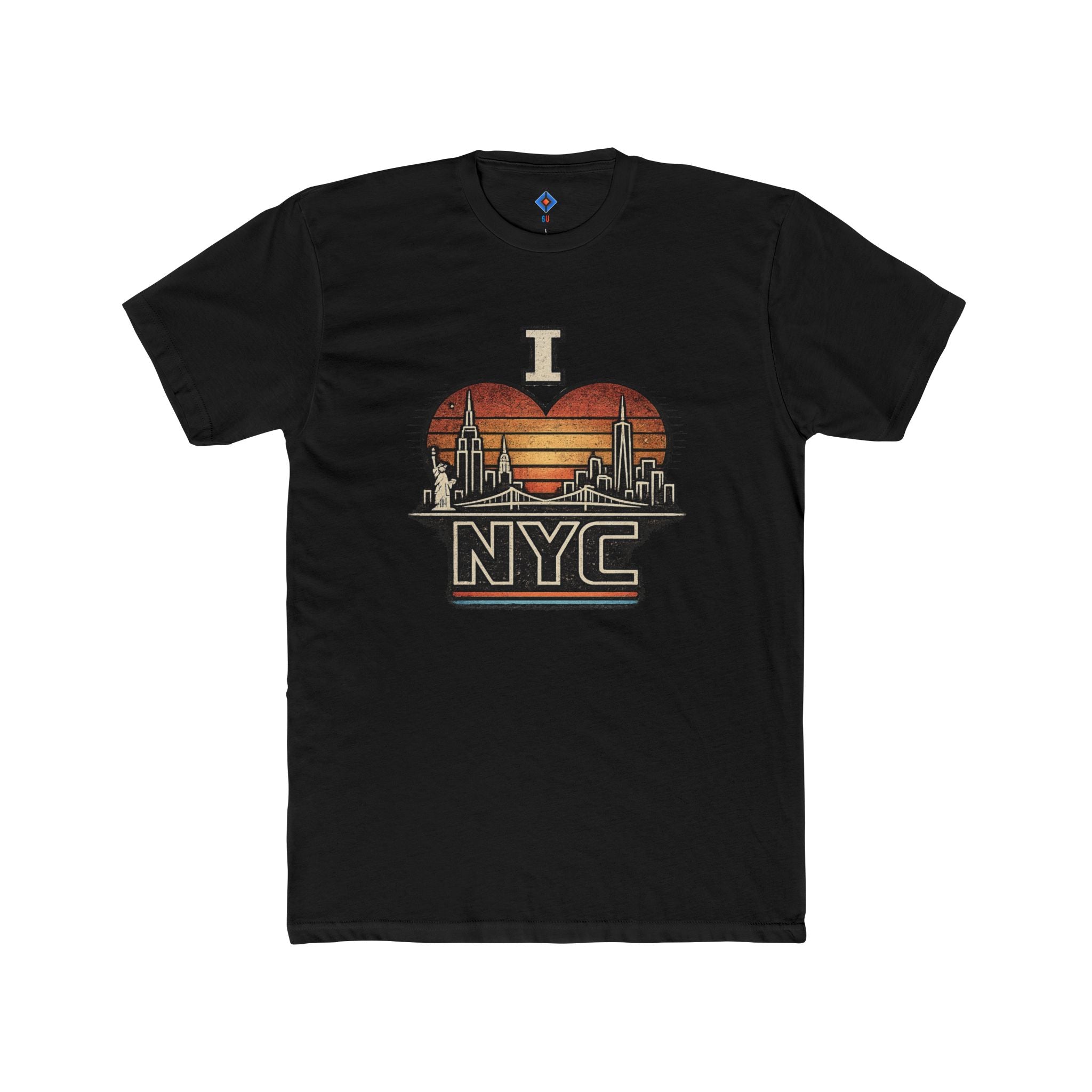 New York City 80's skyline tee