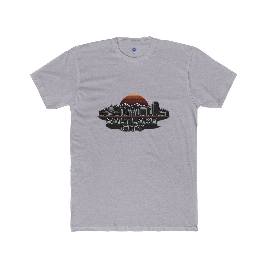 Salt Lake City 80's skyline tee
