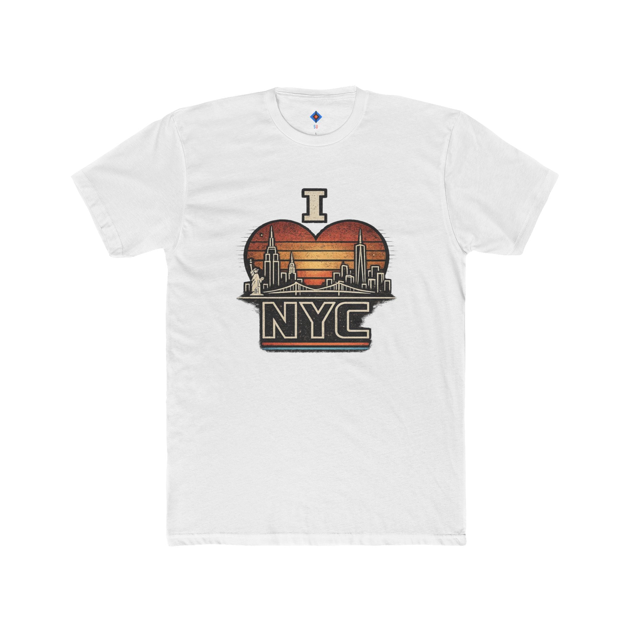 New York City 80's skyline tee