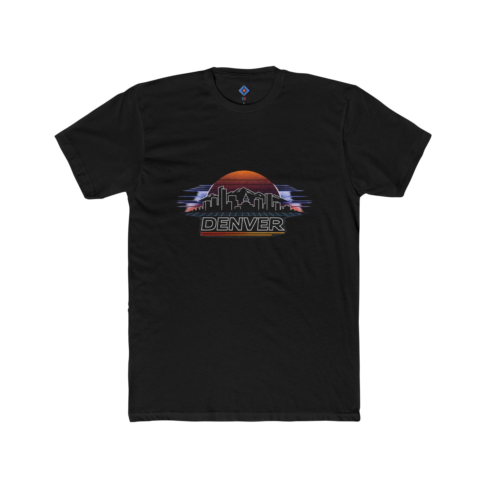 Denver 80's skyline tee