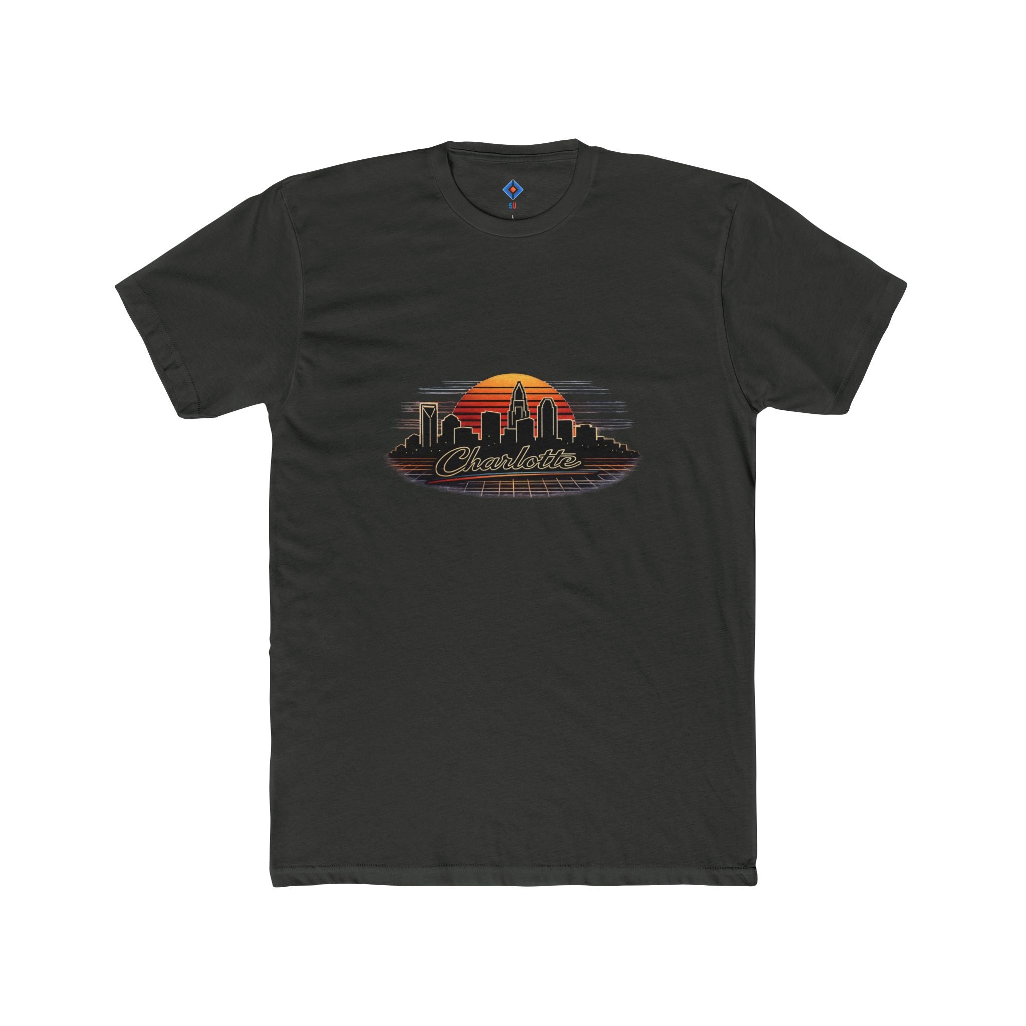 Charlotte 80's skyline tee
