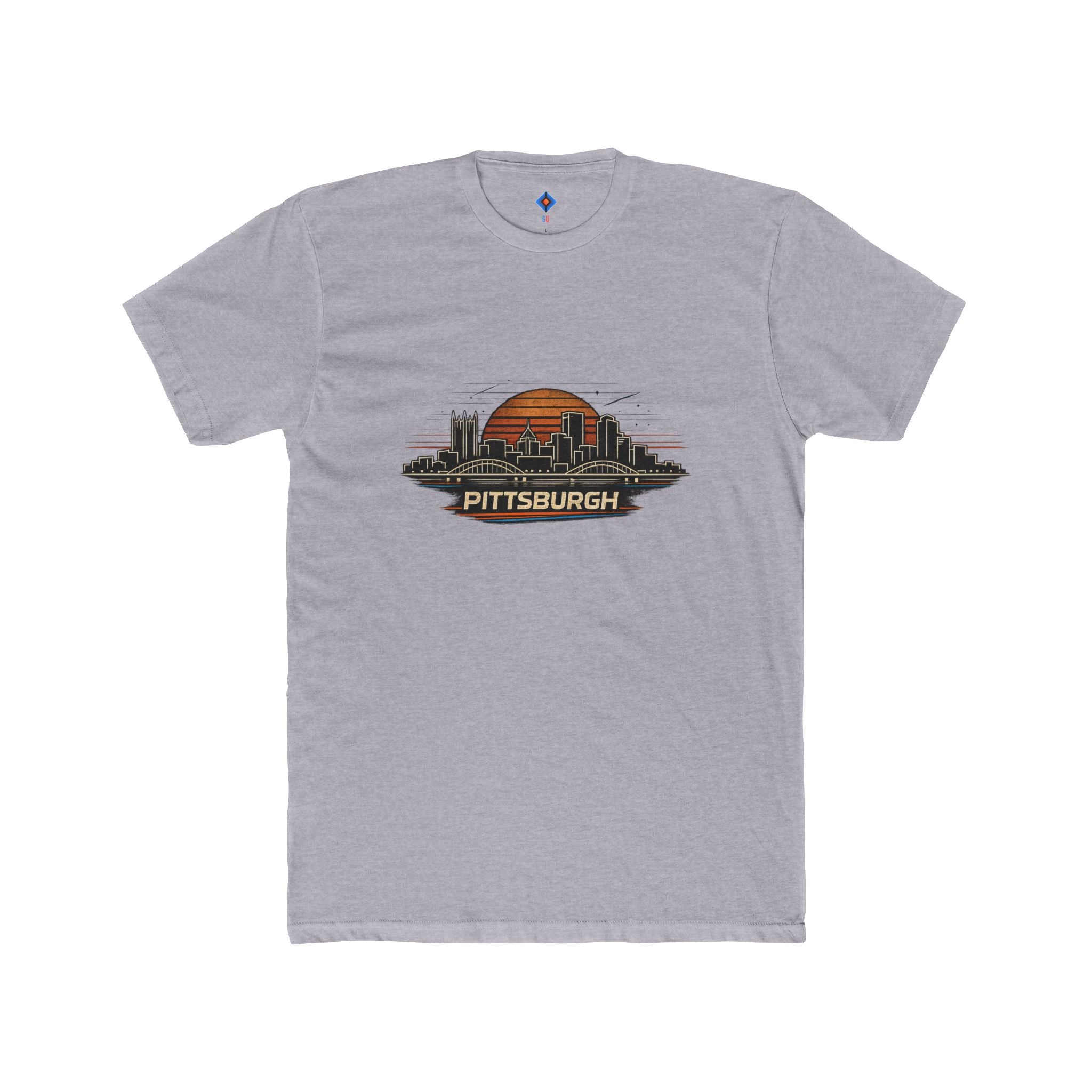 Pittsburgh 80's skyline tee