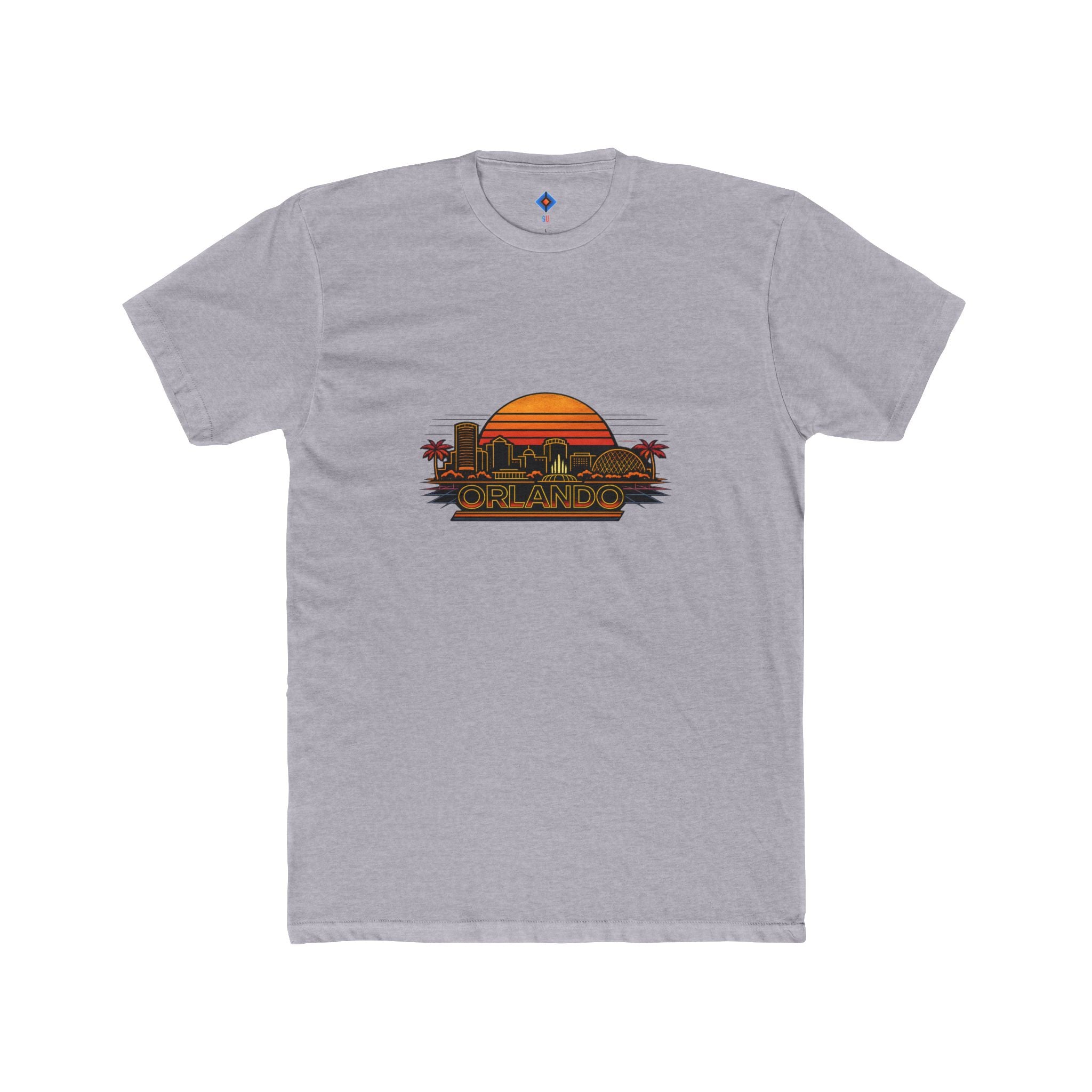 Orlando 80's skyline tee