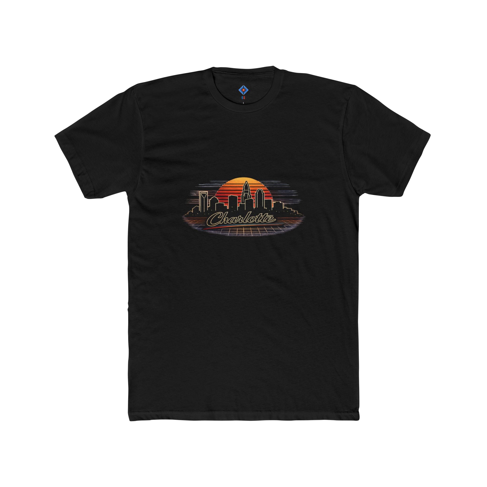 Charlotte 80's skyline tee