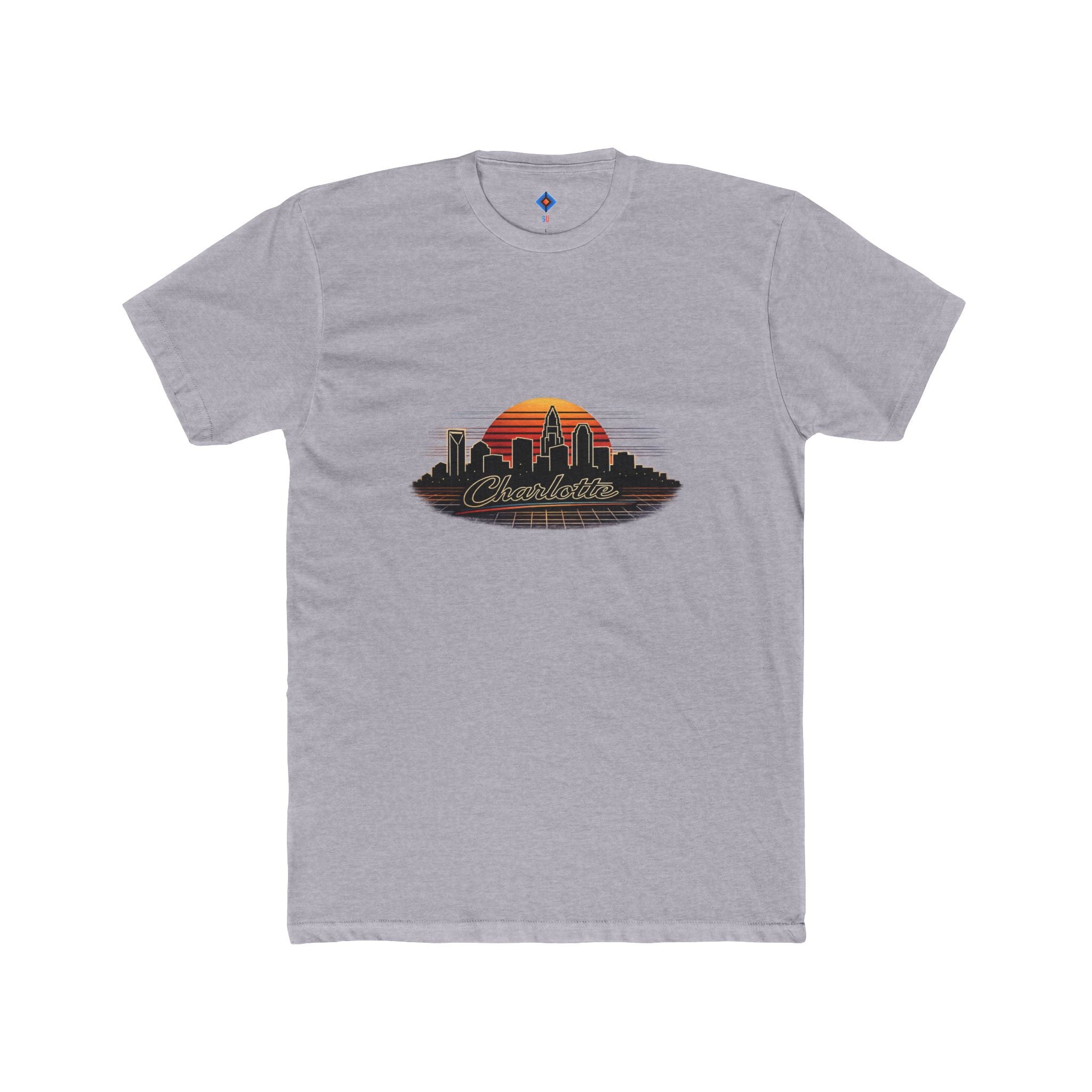 Charlotte 80's skyline tee