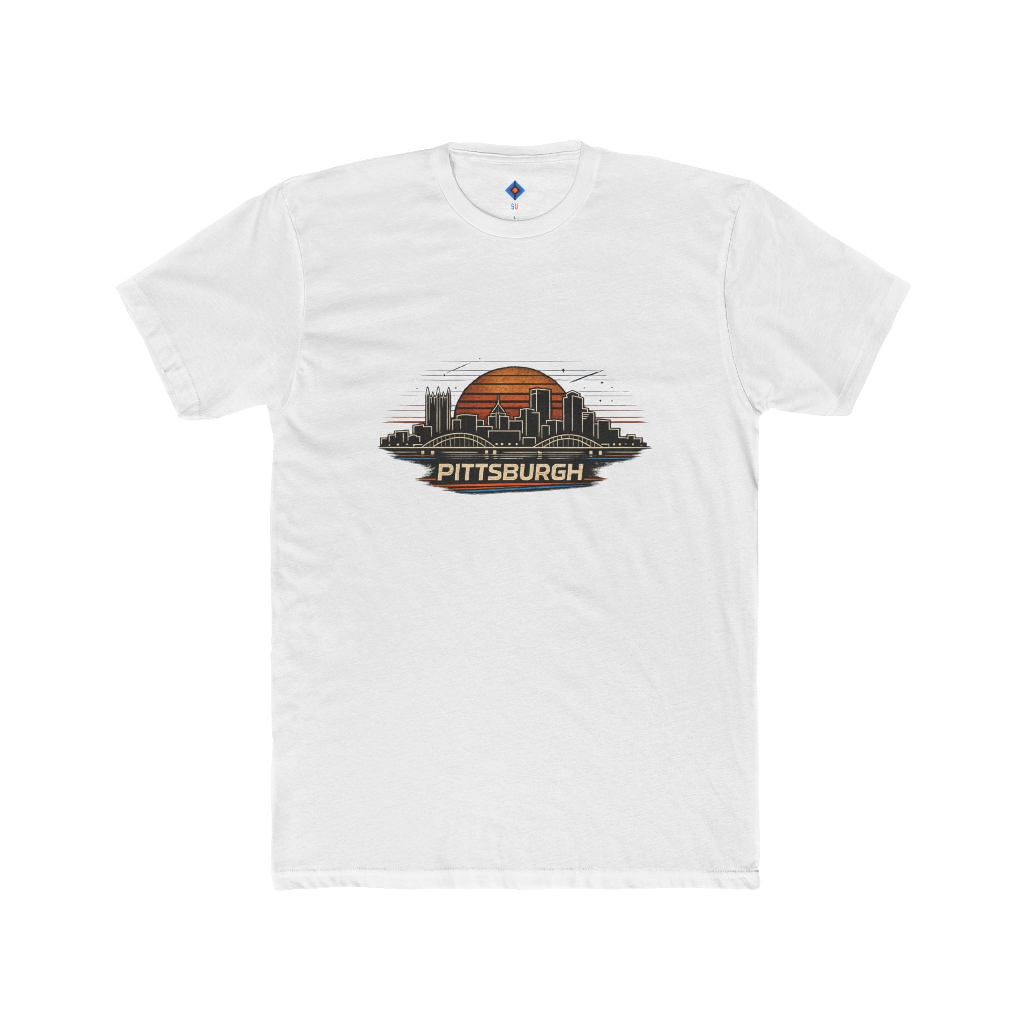 Pittsburgh 80's skyline tee