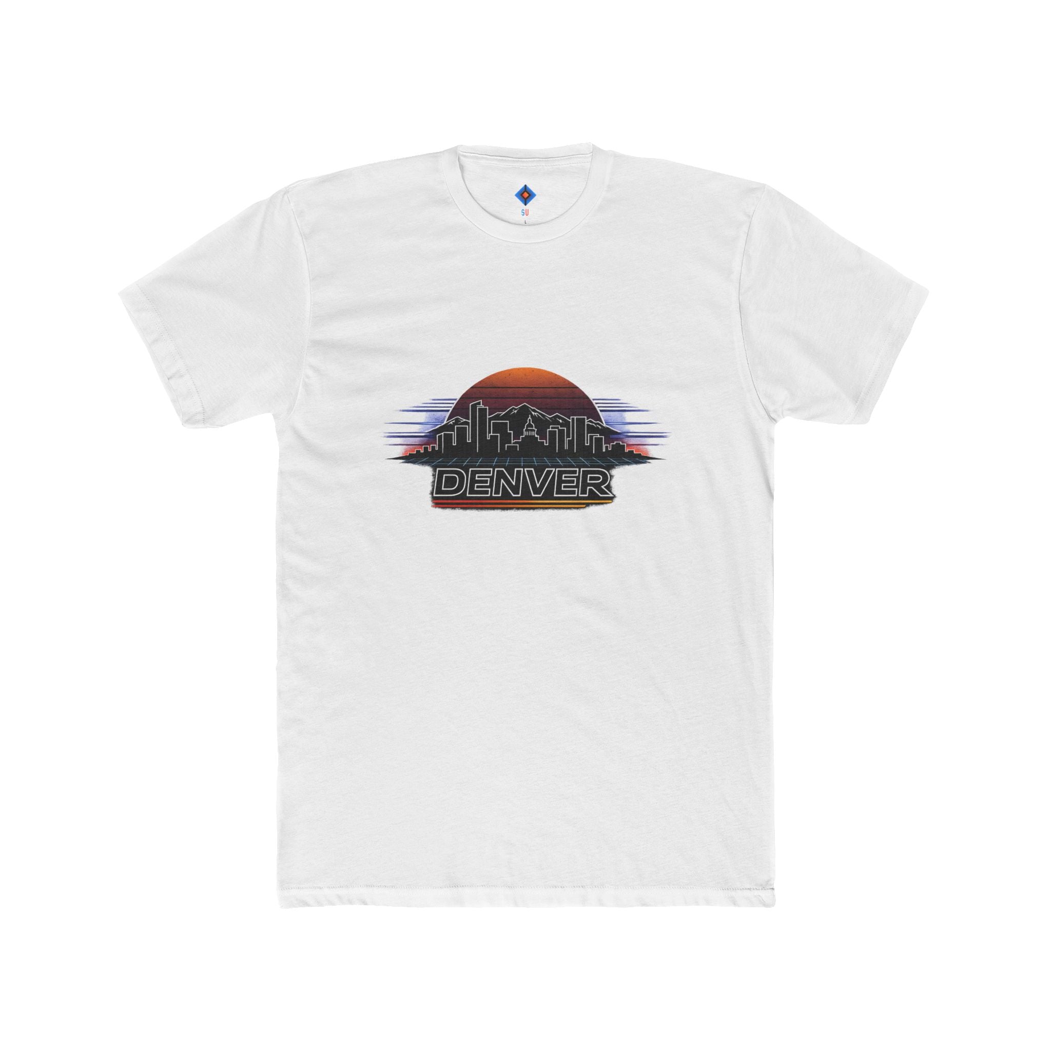 Denver 80's skyline tee