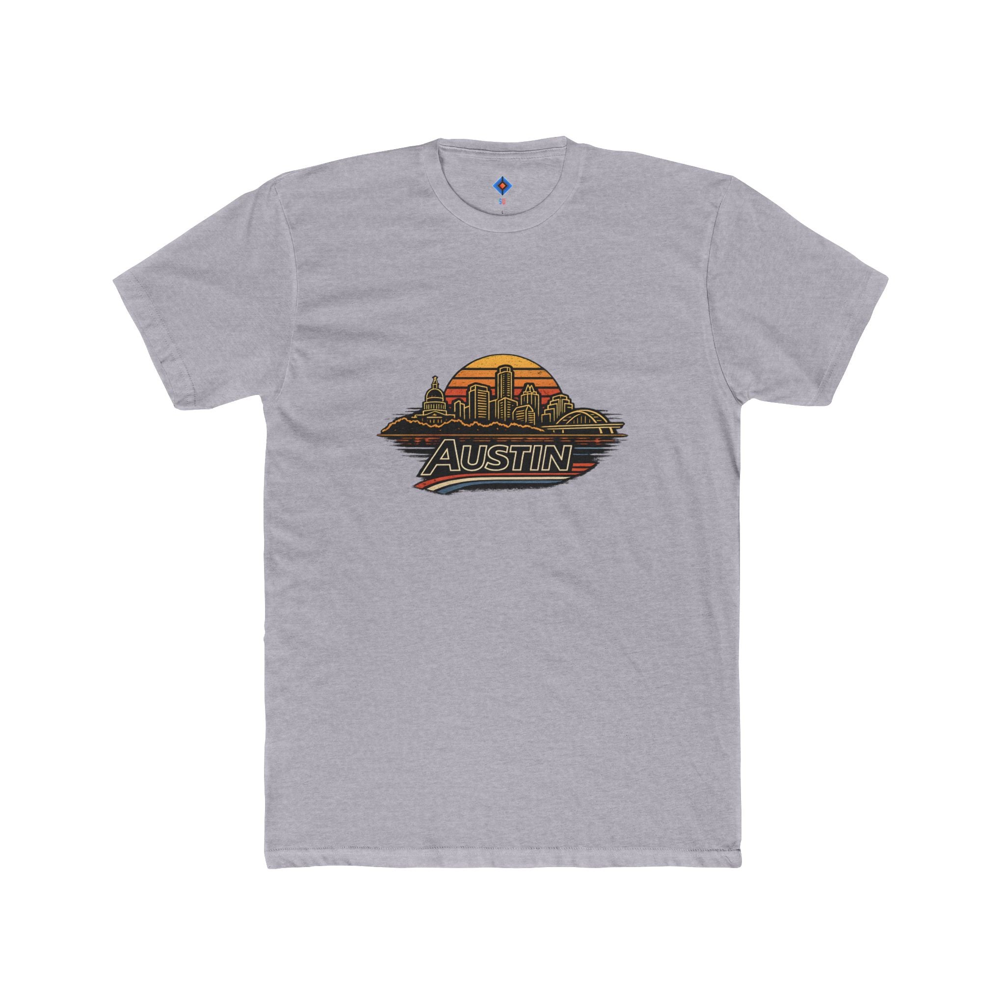 Austin 80's skyline tee