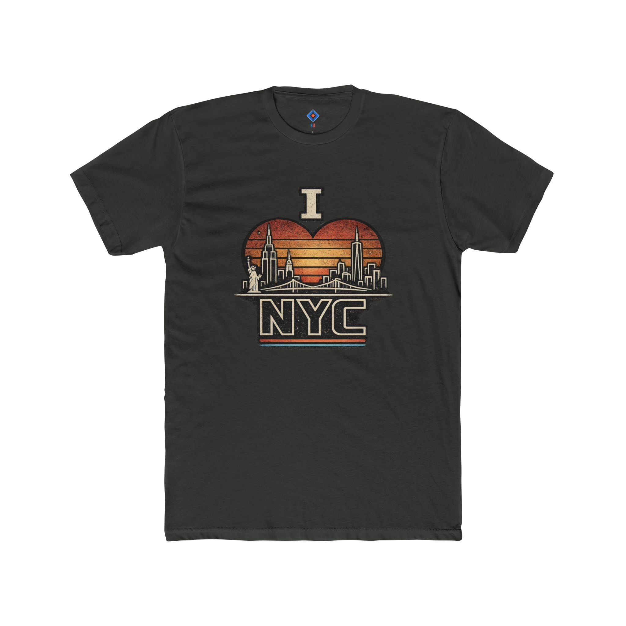 New York City 80's skyline tee