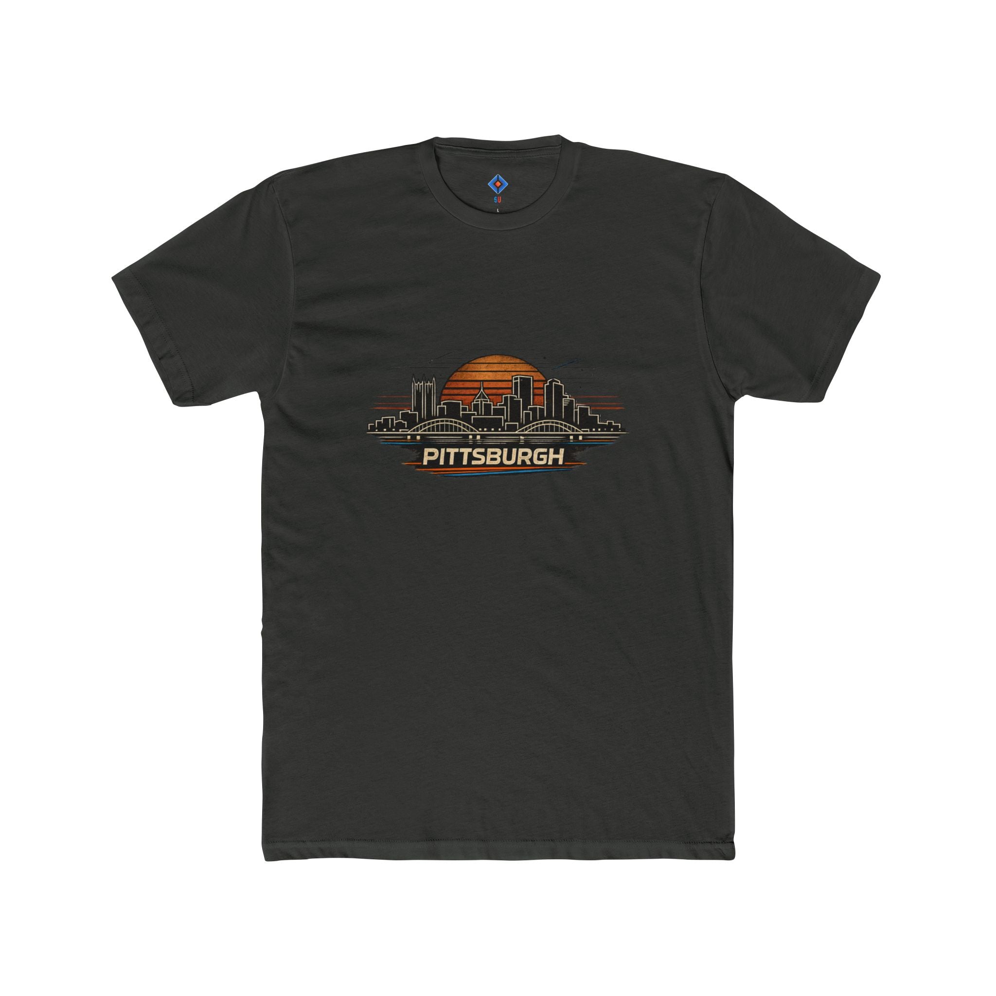 Pittsburgh 80's skyline tee
